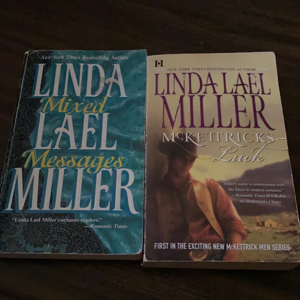 Author Linda Lael Miller:  McKettrick’s Luck and Mixed Messages